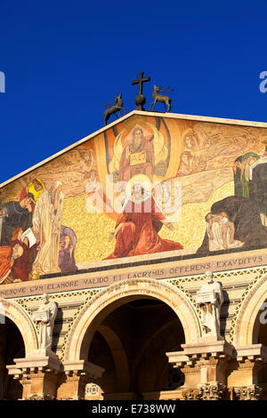 Basilika von Qual, Garten Gethsemane, Jerusalem, Israel, Naher Osten Stockfoto