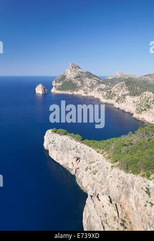 Cap de Formentor (Cap de Formentor), El Colomer Insel Mallorca (Mallorca), Balearische Inseln (Islas Baleares), Spanien Stockfoto