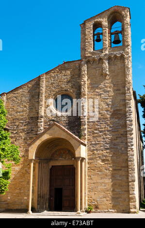 San Domenico Kirche aus dem 14. Jahrhundert, Arezzo, Toskana, Italien, Europa Stockfoto