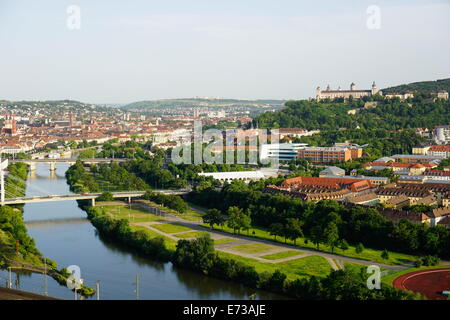 Fluss Main, Würzburg, Bayern, Deutschland, Europa Stockfoto