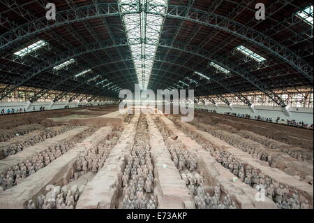 Terrakotta-Krieger-Museum, Xian, Shaanxi, China, Asien Stockfoto