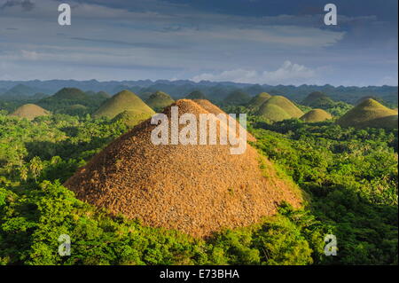 Chocolate Hills, Bohol, Philippinen, Südostasien, Asien Stockfoto