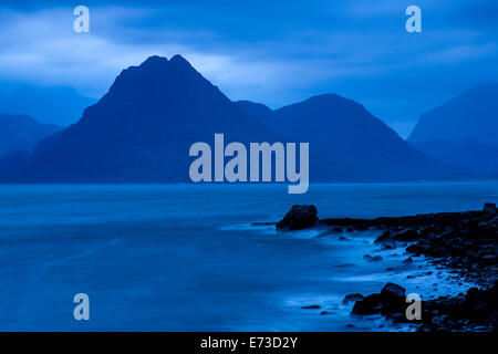 Die Cuillin Berge von Elgol, Isle Of Skye, Schottland Stockfoto