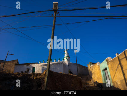 Moschee In der Altstadt, Harar, Äthiopien Stockfoto