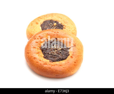 Brötchen mit Mohn Stockfoto