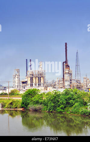 Texas City-Raffinerie in Texas City, Texas, USA Stockfoto