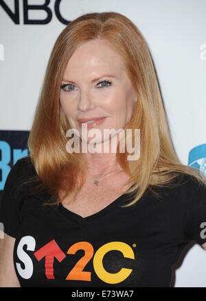 Hollywood, Los Angeles, Kalifornien, USA. 5. September 2014. Marg Helgenberger besucht die 4. Biennale Stand Up To Cancer am 5. September 2014 im Dolby Theatre in Hollywood, Kalifornien statt. 2014 (Kredit-Bild: © D. Long/Globe Fotos/ZUMA Draht) Stockfoto