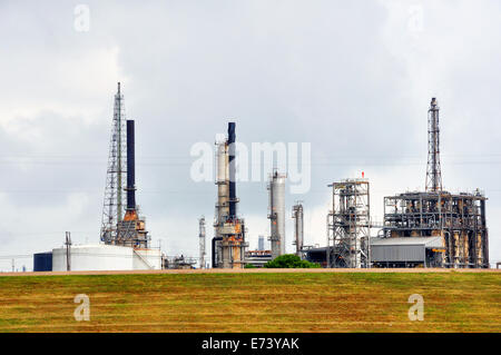 Texas City-Raffinerie in Texas City, Texas, USA Stockfoto