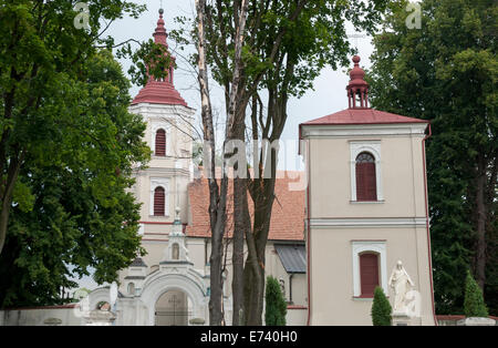 St. Nikolaus Kirche, Szczebrzeszyn, Roztocze Region, Polen Stockfoto