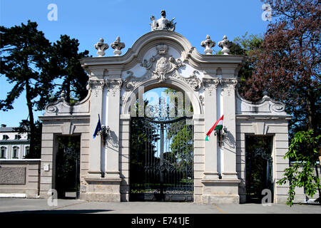 Schloss Festetics in Keszthely am Plattensee, Ungarn Stockfoto