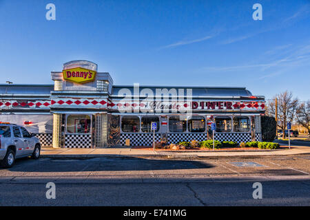 Denny's Classic Diner, Cortez, Colorado, USA. Stockfoto