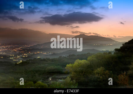 Sonnenaufgang für Adv oder anderen Zweck Verwendung Stockfoto