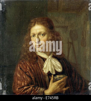 Selbstporträt - von Jan van Haensbergen, 1660-1680 Stockfoto