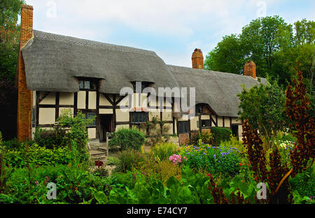 Foto von Ann Hathaways Haus und Garten Stockfoto