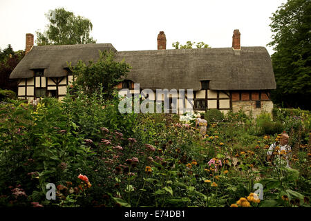 Foto von Ann Hathaways Haus und Garten Stockfoto