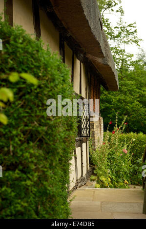 Foto von Ann Hathaways Haus und Garten Stockfoto