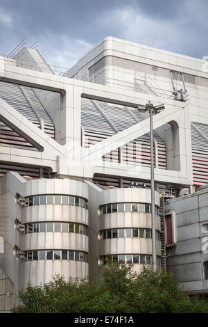 Detail des internationalen Congress Centrum Berlin, icc Stockfoto