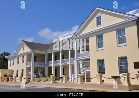 Landeszentrale wachen, St. Francis-Kaserne, St. Augustine, Florida, USA Stockfoto