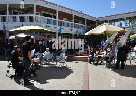 Straßenkunst in der historischen Innenstadt von Albuquerque, New Mexico, USA Stockfoto