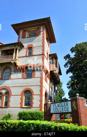 Flagler College, St. Augustine, Florida Stockfoto