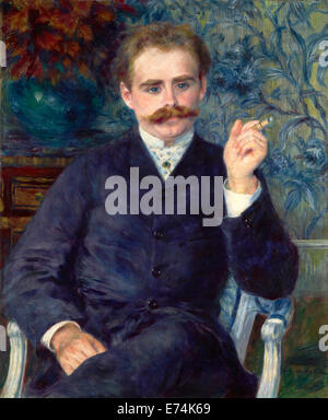 Albert Cahen d ' Anvers von Pierre-Auguste Renoir, Französisch, 1841-1919; Frankreich, Europa; 1881; Öl auf Leinwand Stockfoto