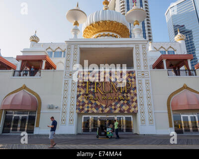 Trump Taj Mahal, Atlantic City, New Jersey, Vereinigte Staaten Stockfoto