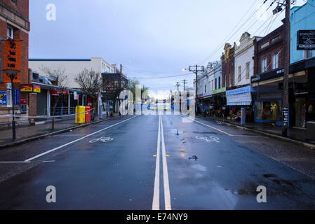 Sydney, Australien. 7. Sep, 2014. Foto zeigt die Sperrzone um nachfolgende Brand- und Explosionsschutz. Bildnachweis: MediaServicesAP/Alamy Live-Nachrichten Stockfoto