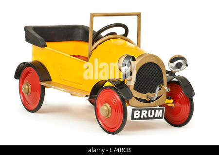 "Brum" Spielzeugauto, basierend auf der beliebten 1990er Jahre BBC-Kinderserie von Ragdoll Produktionen. Stockfoto