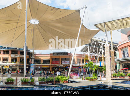 Überdachten Zentrum Bezirk von das Einkaufszentrum Jungceylon in Patong, Insel Phuket, Thailand Stockfoto