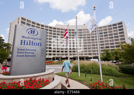 Washington Hilton an der Connecticut Avenue - Washington, DC USA Stockfoto