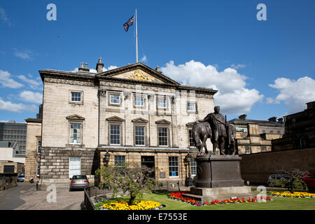 Royal Bank of Schottland Hauptsitz in St. Andrews Square, Edinburgh. Stockfoto