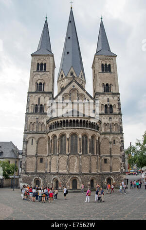 Das Bonner Münster, Deutschland, Europa Stockfoto