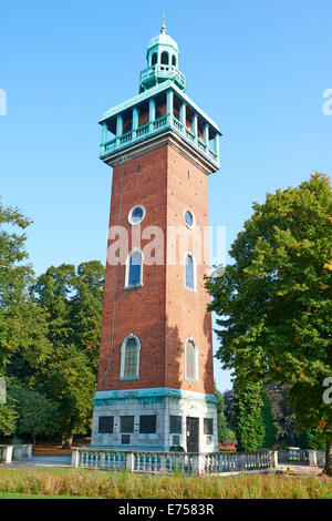 Carillon Tower in Queens Park Loughborough Leicestershire UK Stockfoto