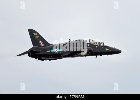 XX303 Hawk T1 schnell Jet Raf Valley North Wales UK fliegen Stockfoto