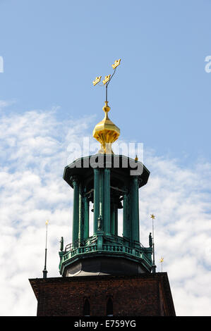 Schweden, Stockholm. Rathaus von Stockholm. Stockfoto