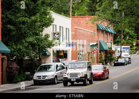 West Washington Street, Lewisburg, West Virginia Stockfoto