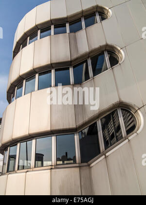 Internationales Congress Centrum Berlin (ICC Berlin), dem großen Veranstaltungsort mit sehr individuelle Architektur. Stockfoto