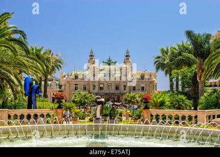 Grand Casino in Monte Carlo. Monaco Stockfoto