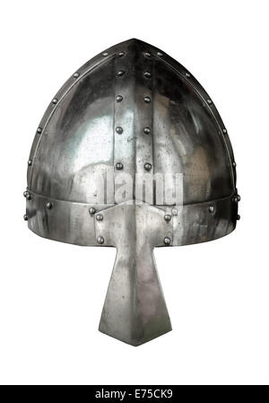 Wikinger-Stil mittelalterlicher Helm Stockfoto