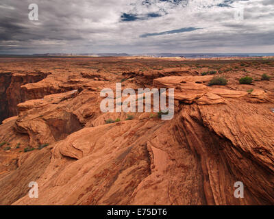 Horseshoe Bend Page Arizona am Colorado River Stockfoto