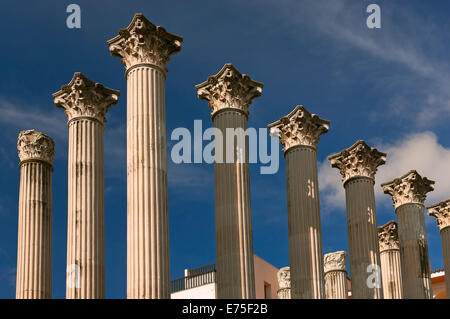 Römische Tempel - 1. Jahrhundert, Cordoba, Region von Andalusien, Spanien, Europa Stockfoto