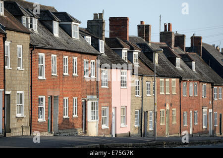 South Street, Bridport, Dorset, Großbritannien Stockfoto