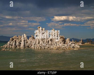 Sturm über Mono Lake Kalifornien Stockfoto