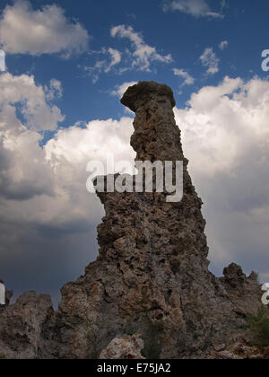 Sturm über Mono Lake Kalifornien Stockfoto