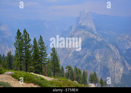 Washburn Point, Yosemite-Nationalpark, Kalifornien Stockfoto