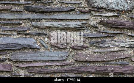 Schiefer Wand Hintergrund erschossen Stockfoto