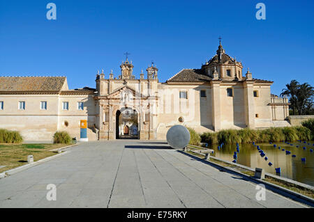 Centro Andaluz de Arte Contemporaneo, La Cartuja, ein ehemaliges Kartäuserkloster, Zentrum für zeitgenössische Kunst, Museum, Sevilla Stockfoto