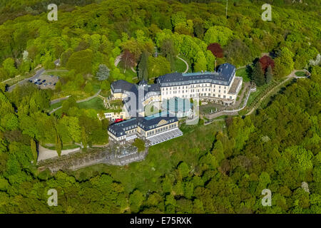 Luftaufnahme, Petersberg Berg, Gästehaus der Bundesrepublik Deutschland, Königswinter, Rheinland Stockfoto