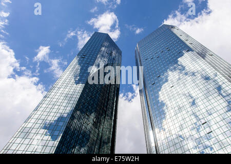 Hauptsitz der Deutschen Bank AG, Westend, Frankfurt Am Main, Hessen, Deutschland Stockfoto