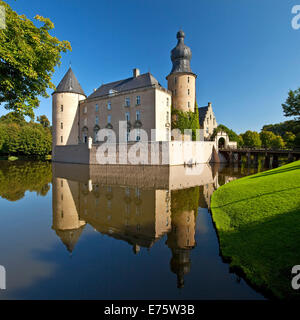 Burg Gemen Burg sogar Burg, Borken, Münsterland, Nordrhein-Westfalen, Deutschland Stockfoto